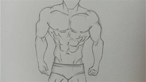 How to Draw a Muscular Man